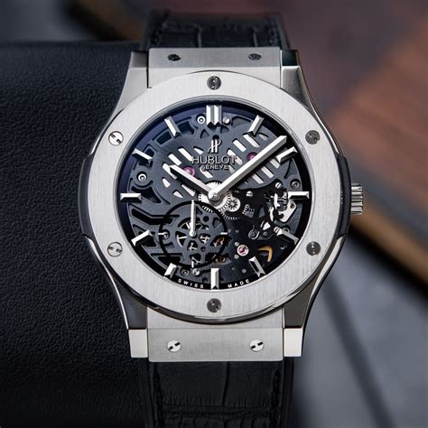 hublot classic fusion classico ultra-thin skeleton|Hublot classic fusion automatic 38mm.